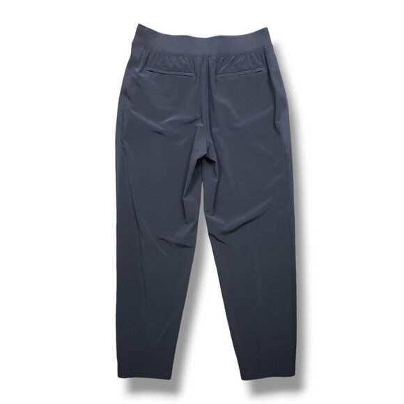 Athleta Brooklyn Mid Rise Ankle Pant Womens 8 Navy Blue Travel UPF 50 - Picture 5 of 11